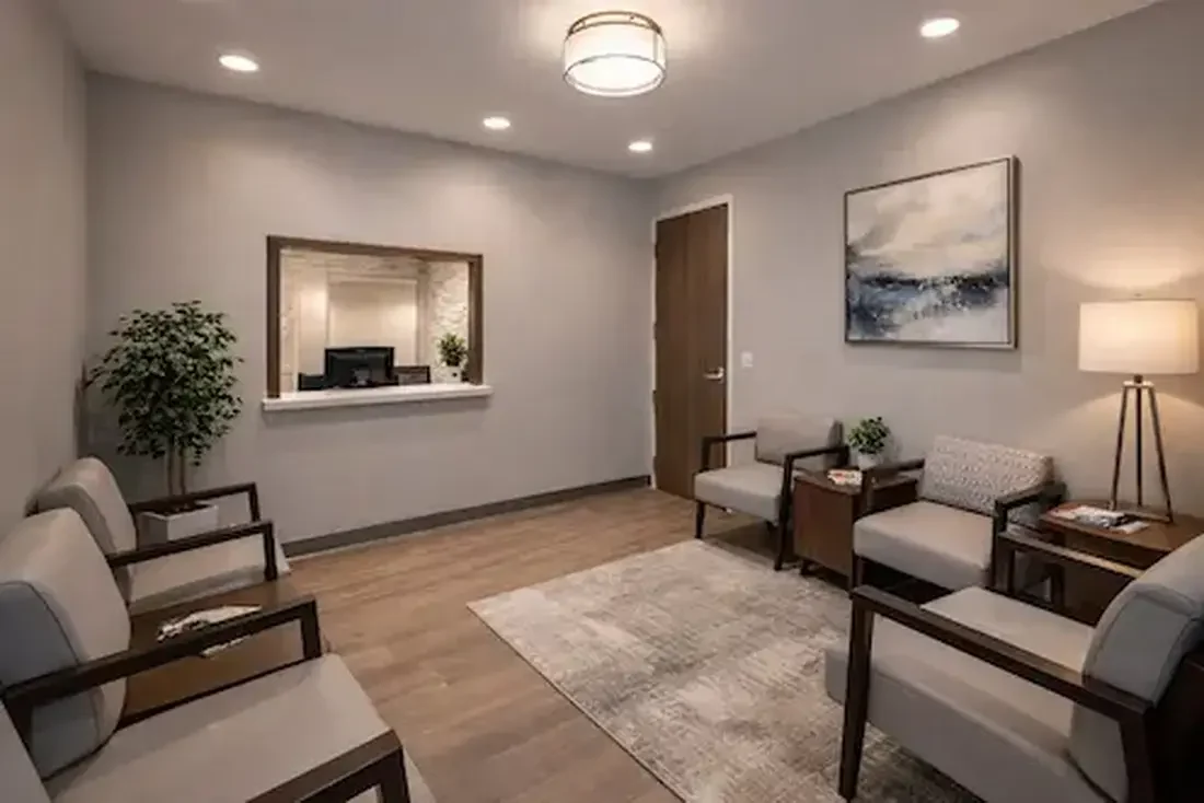 Medivira waiting room in Frisco